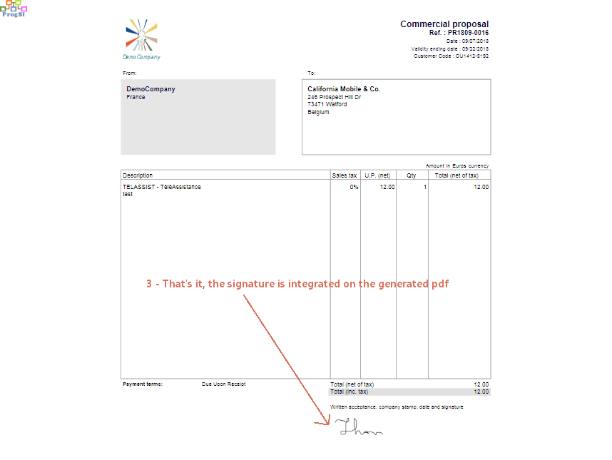 AzurSign - Signed Document