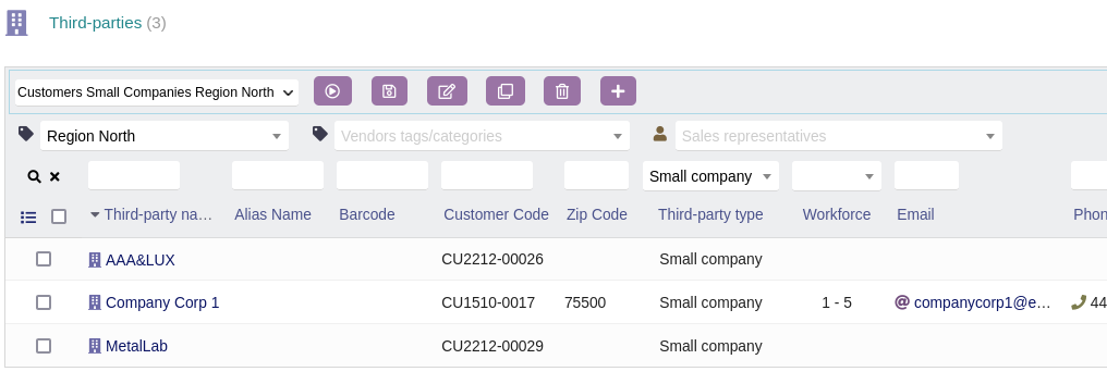 SaveMySearch : Creation and management of custom filters for Dolibarr lists