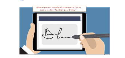 AzurSign (Signature Eléctronique des Propales Dolibarr)