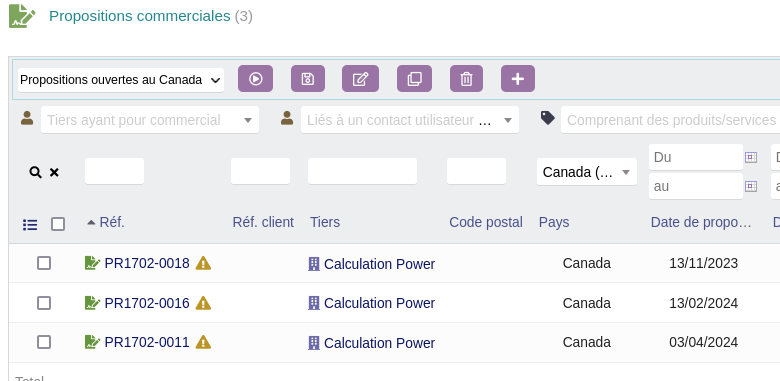 SaveMySearch : Creation et gestion de filtres perso pour les listes Dolibarr