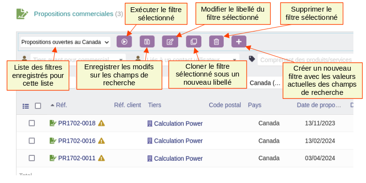 SaveMySearch : Creation et gestion de filtres perso pour les listes Dolibarr